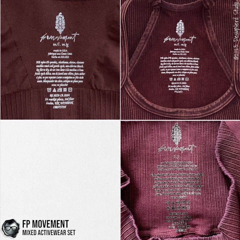 FP MOVEMENT SET: GOOD KARMA SQUARE NECK BRA + BIKE SHORTS + HAPPINESS RUNS CROP - Picture 13 of 16